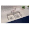 Cuba Embutir Isis 2C 34-28 BS Inox Escovado - Tramontina - vista 3