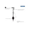 Ducha Manual Cozinha em Aco Inox com Extensor 94516000 - Tramontina - vista 2