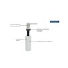 Dosador de Sabão 500 ml Square Aço Inox com Recipiente Plastico 94517006 - Tramontina - vista 2