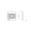 Exaustor para Banheiro BA 100 127V - Tramontina - vista 2
