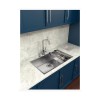 Cesto Coador Qadrum Design Collection Aço Inox Acabamento Acetinado 19x43cm 94532018 - Tramontina - vista 2