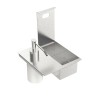 Porta Esponja Tampa e Dosador de Sabão Líquido em Aço Inox para Canal Organizador 94534026 - Tramontina - vista 2