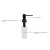 Dosador Sabão inox Black Recipiente Plástico 500 ml Revestimento PVD 94517504 - Tramontina - vista 2