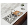 Tábua para Cubas Pias Cozinha em Madeira 420 x 360 mm 94530006 - Tramontina - vista 3