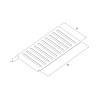 Escorredor Aço Inox 30x16 cm P/ Calha Umida 94534013 - Tramontina - vista 3