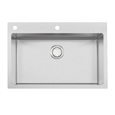 Cuba Sobrepor Quadrum Flush 70 Inox Acetinado