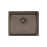 Cuba Quadrum PVD Black 50x40 Inox