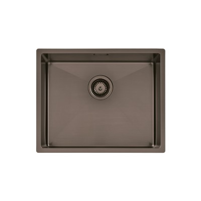 Cuba Quadrum PVD Black 50x40 Inox