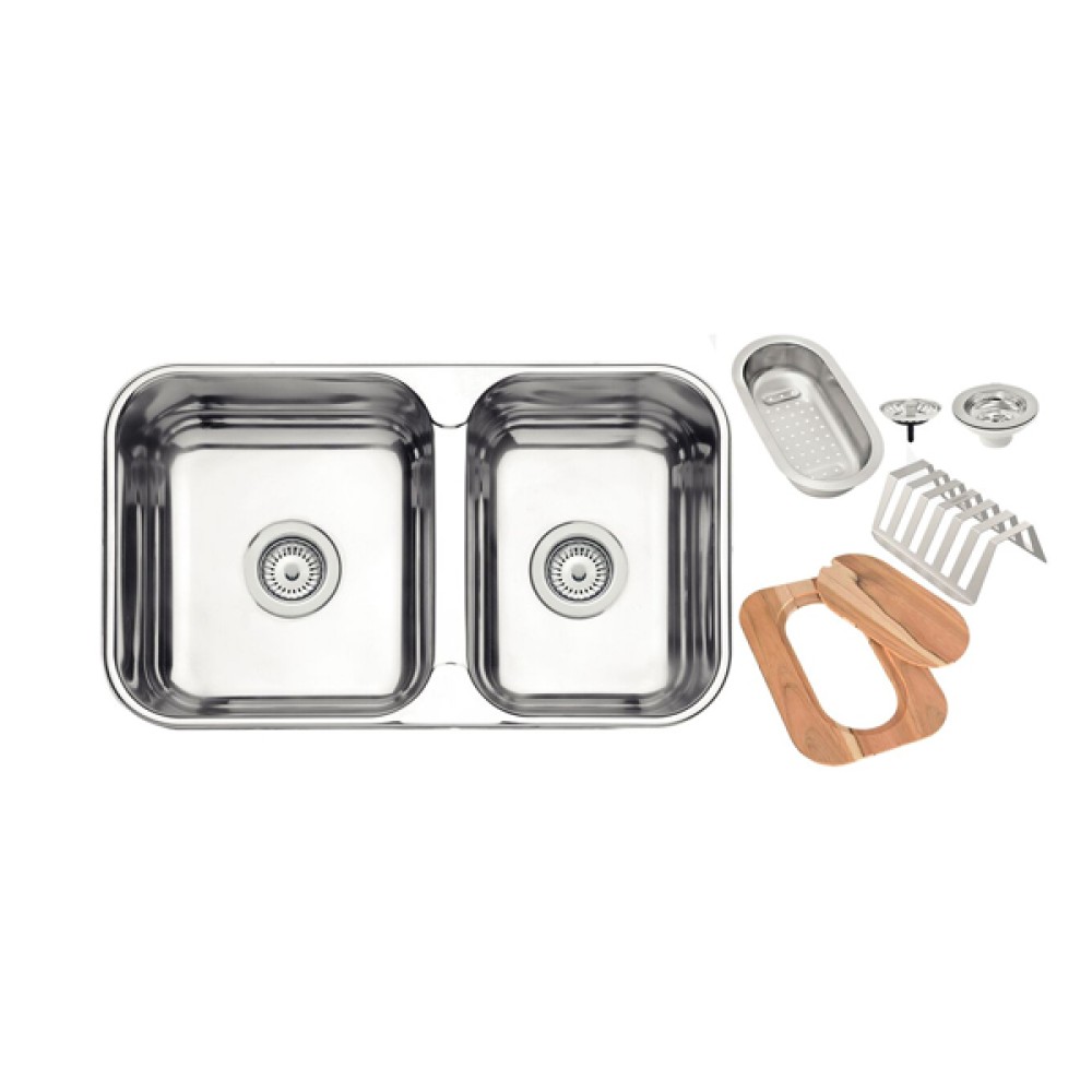 Cuba Isis 2C 34-28 BS Inox Natural - Tramontina