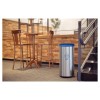 Lixeira Selecta Plus Azul Inox Acabamento Scotch Brite 40L 94539221 - Tramontina - vista 2
