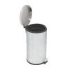 Lixeira com Pedal Brasil Plus em Aço Inox com Acabamento Acetinado e Balde Interno 20L 94538520 - Tramontina - vista 4