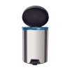 Lixeira com Pedal New em Aço Inox com Acabamento Polido 12 L 94538712 - Tramontina - vista 4