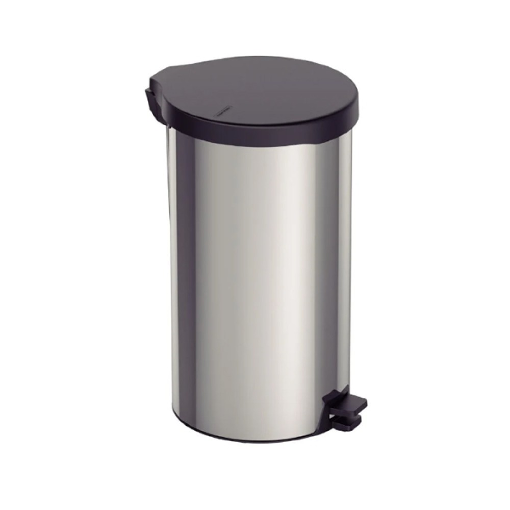Lixeira com Pedal New em Aço Inox com Acabamento Polido 20 L 94538720 - Tramontina