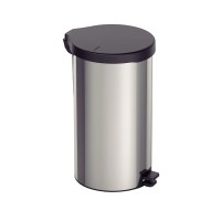 Lixeira com Pedal Tramontina New em Aço Inox com Acabamento Polido 20 L Tramontina 94538720