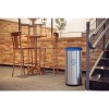 Lixeira Piemonte Azul Inox Acabamento Acetinado Basculante 40L 94539201 - Tramontina - vista 3