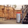 Lixeira Piemonte Vermelho Inox Acabamento Acetinado Basculante 40L 94539202 - Tramontina - vista 3
