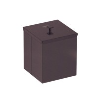 Lixeira Tramontina Luz em Inox Acabamento Acetinado revestimento fosco Black Matte a base verniz 4,5 L 94540062