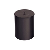 Lixeira Tramontina Útil em Aço Inox Acabamento Acetinado revestimento especial a base verniz Black Matte 5 L 94540084