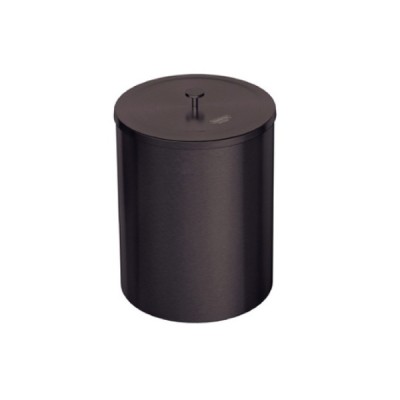 Lixeira Tramontina Útil em Aço Inox Acabamento Acetinado revestimento especial a base verniz Black Matte 5 L 94540084