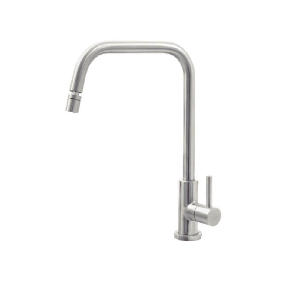 Torneira Bancada Angolare em Aço Inox sistema anti-gotejamento 94520020 - Tramontina