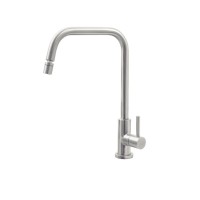 Torneira Bancada Angolare em Aço Inox sistema anti-gotejamento Tramontina 94520020