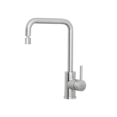 Monocomando Angolare em Aço Inox Acabamento Acetinado Bica Articulada Tramontina 94520022