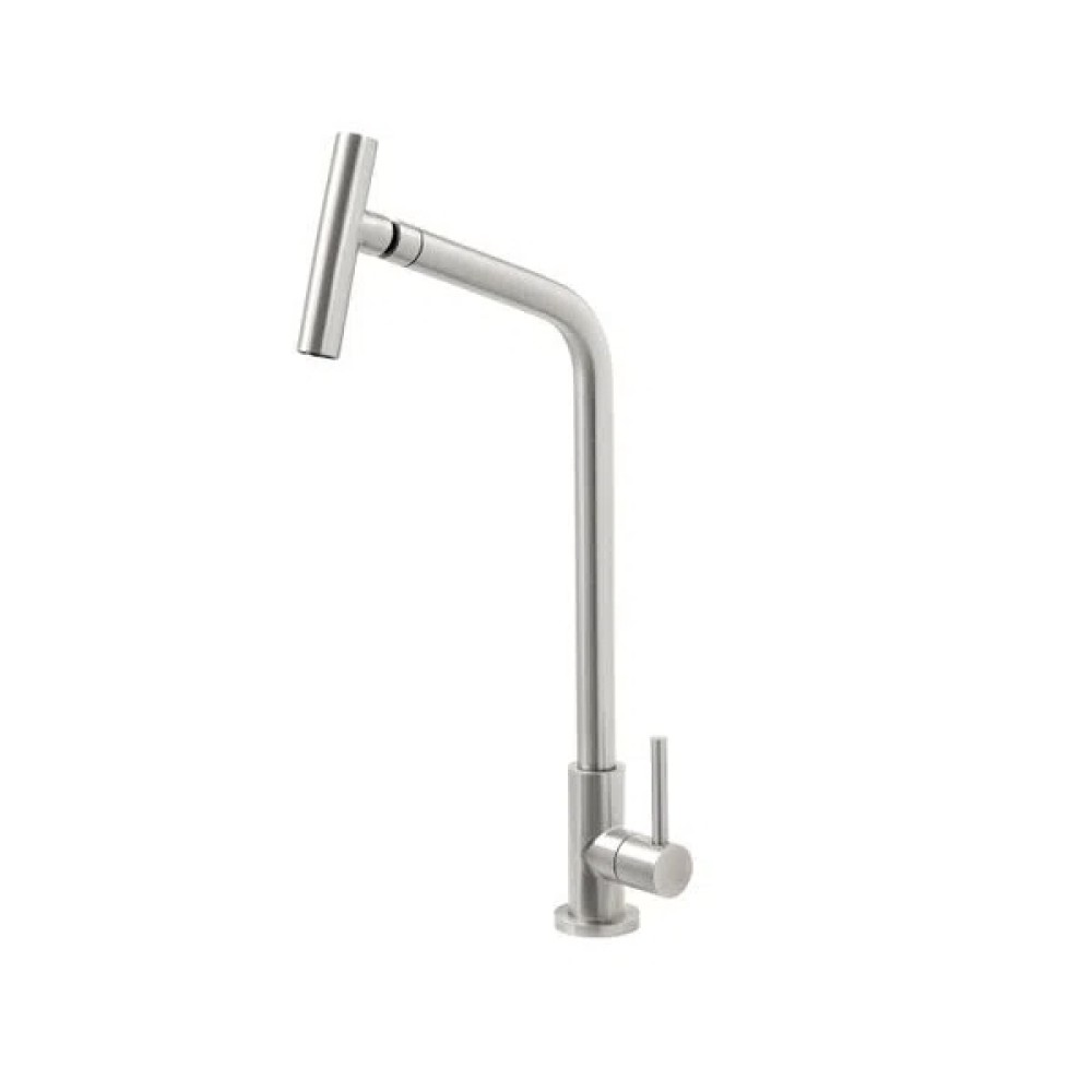 Torneira Versa em Aço Inox Bica Articulada 94520024 - Tramontina