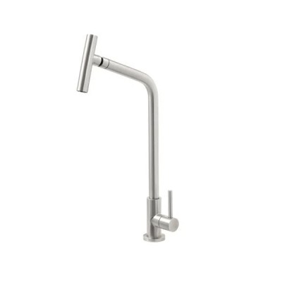Torneira Versa em Aço Inox Bica Articulada Tramontina 94520024