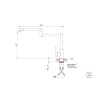Monocomando Flexion em Aço Inox Acabamento Escovado 94520026 - Tramontina - vista 2