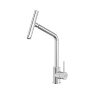 Monocomando Versa em Aço Inox Bica Articulada Tramontina 94520027