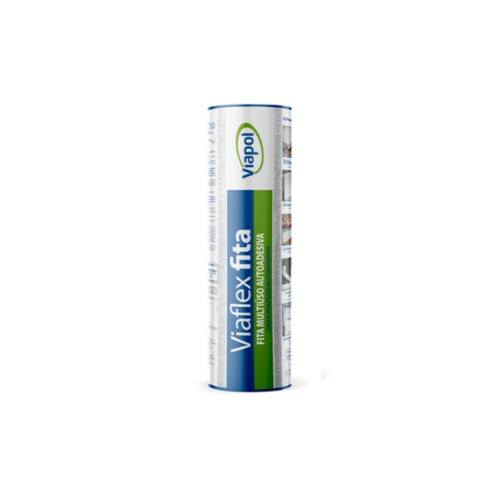 Fita Asfáltica Autoadesiva Multiuso Viaflex Sleeve 45cmx10m - Viapol
