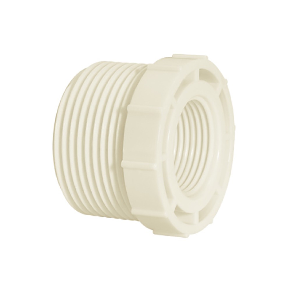 Bucha Redução 1.1/2 x 1.1/4 Água Fria Roscável PVC 11520 - Amanco