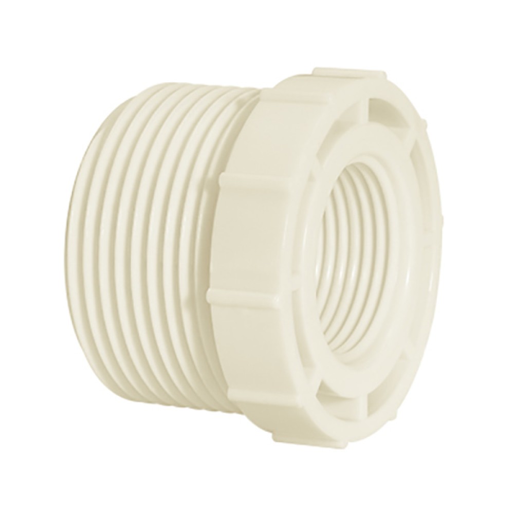Bucha Redução 1.1/2 x 3/4 Água Fria Roscável PVC 11522 - Amanco