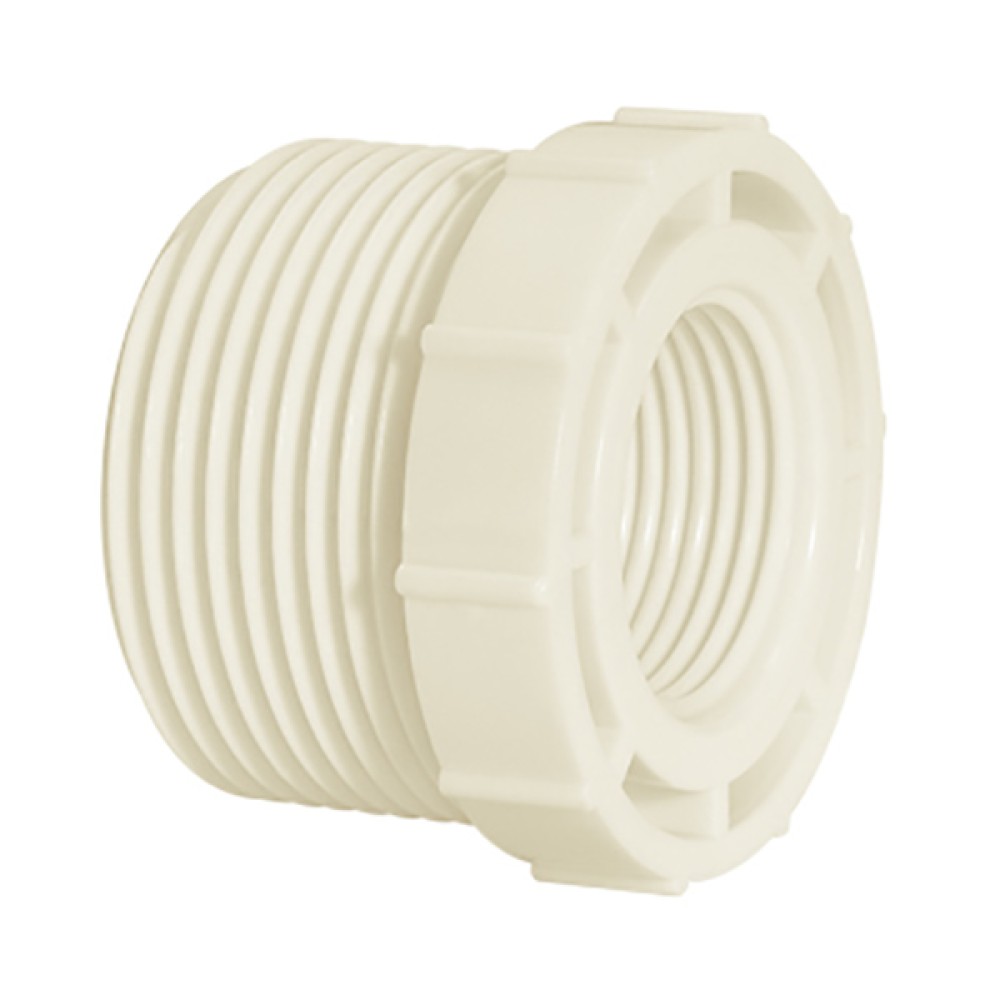 Bucha Redução 2 x 1.1/2 Água Fria Roscável PVC 11528 - Amanco