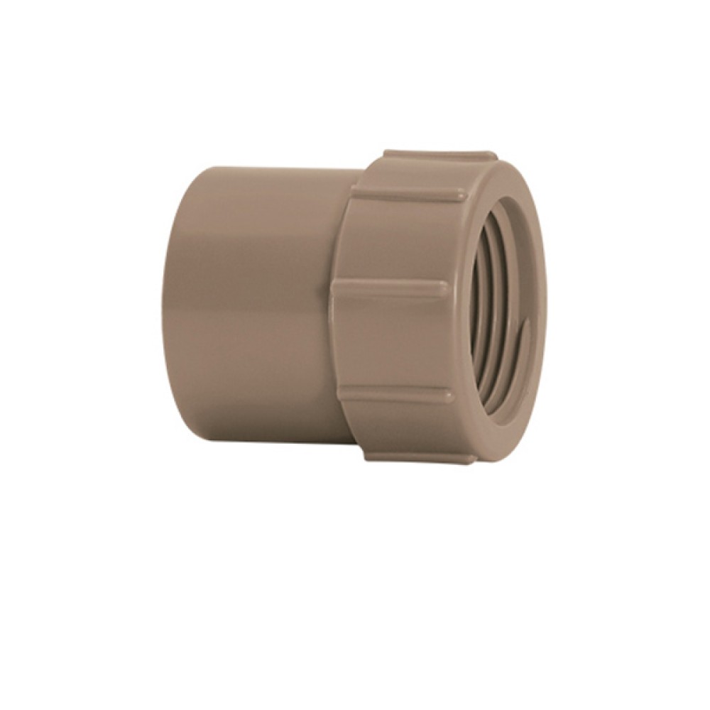 Luva LR PVC 25mm x 3/4 para Água Fria 11755 - Amanco