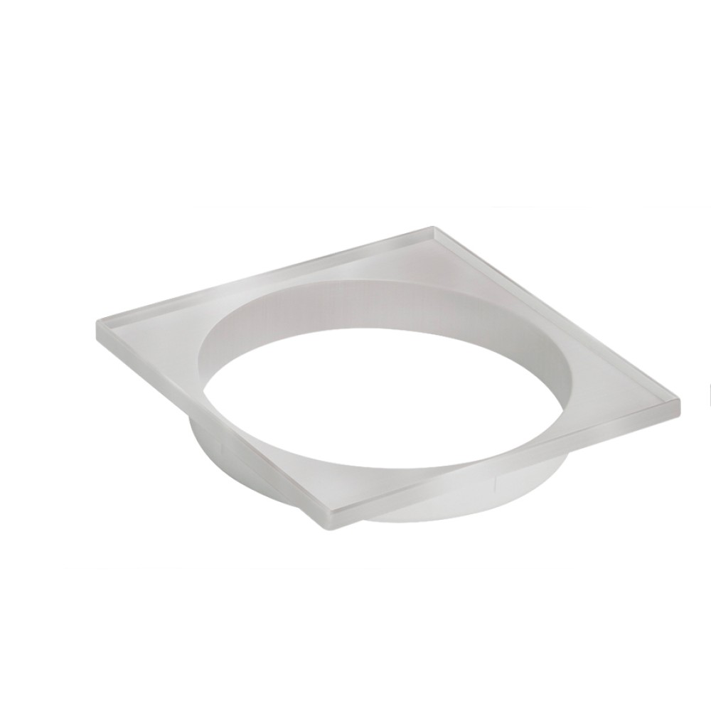 Porta Grelha Quadrado Dn 150 Branco 11769 - Amanco