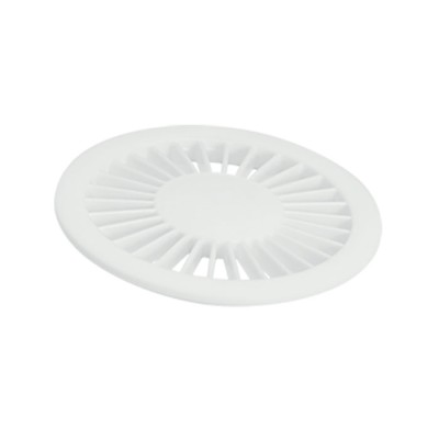 Grelha Redonda Radial Dn 100 Branca Amanco 12313