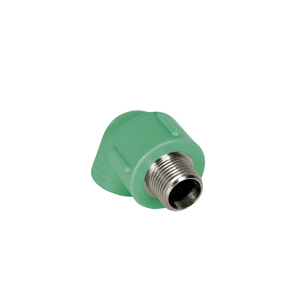 Joelho 90° F/M Metálico Dn 25 X 3/4 Água Quente PPR 14231 - Amanco