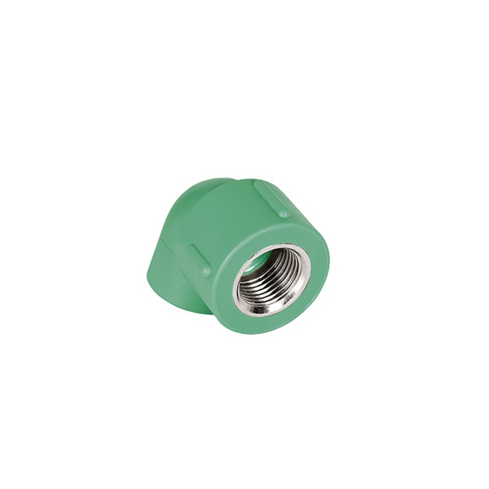 Joelho 90° F/F Metálico Dn 25 X 1/2 Água Quente PPR 14233 - Amanco