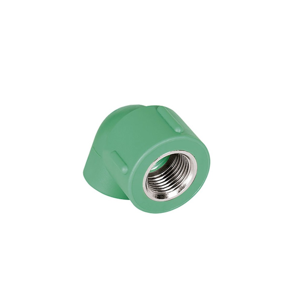 Joelho 90° F/F Metálico Dn 25 X 3/4 Água Quente PPR 14234 - Amanco
