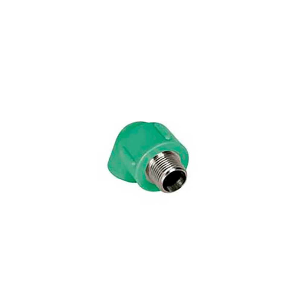 Joelho 90° F/M Metálico Dn 32 X 3/4 Água Quente PPR 14654 - Amanco