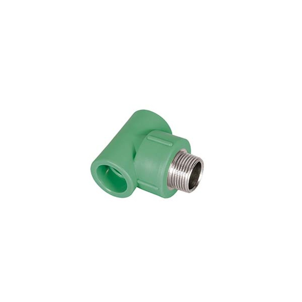 Tê Metálico Central F/M/F Dn 25 X 1/2 Água Quente PPR 14751 - Amanco