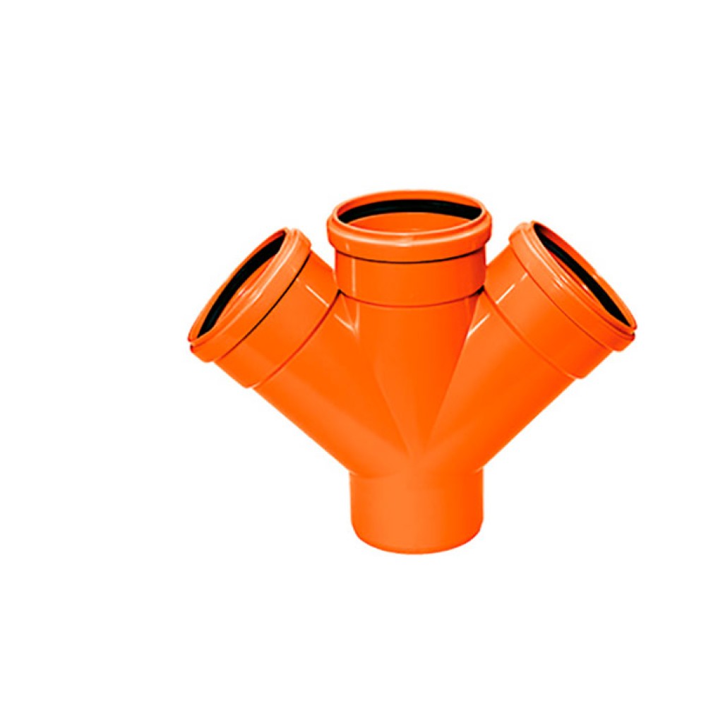 Junção Dupla Dn 100 X 100 Esgoto 14855 - Amanco