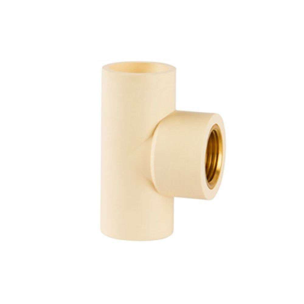 Tê Transição Agua Quente Super CPVC X Metal Metálico Dn 22 X 3/4 20317 - Amanco