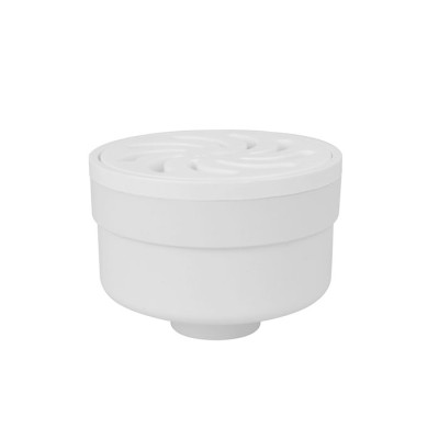 Ralo Seco Cilíndrico Grelha Branco Dn 100 X 52 X 40 Amanco 20514