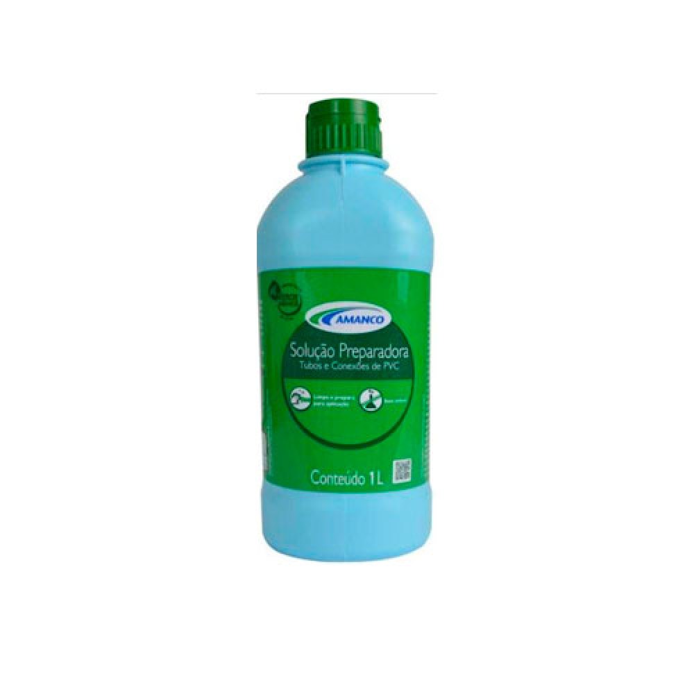 Solução Preparadora Tampa Fliptop 1 Litro Água Fria 90132 - Amanco