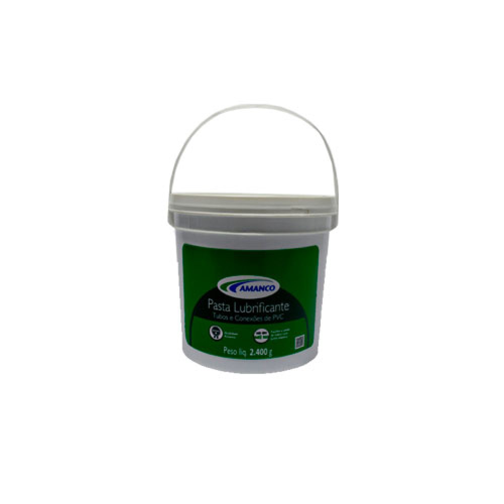 Pasta Lubrificante Bico Aplicador Pvc 2,4 Kg Esgoto 92678 - Amanco