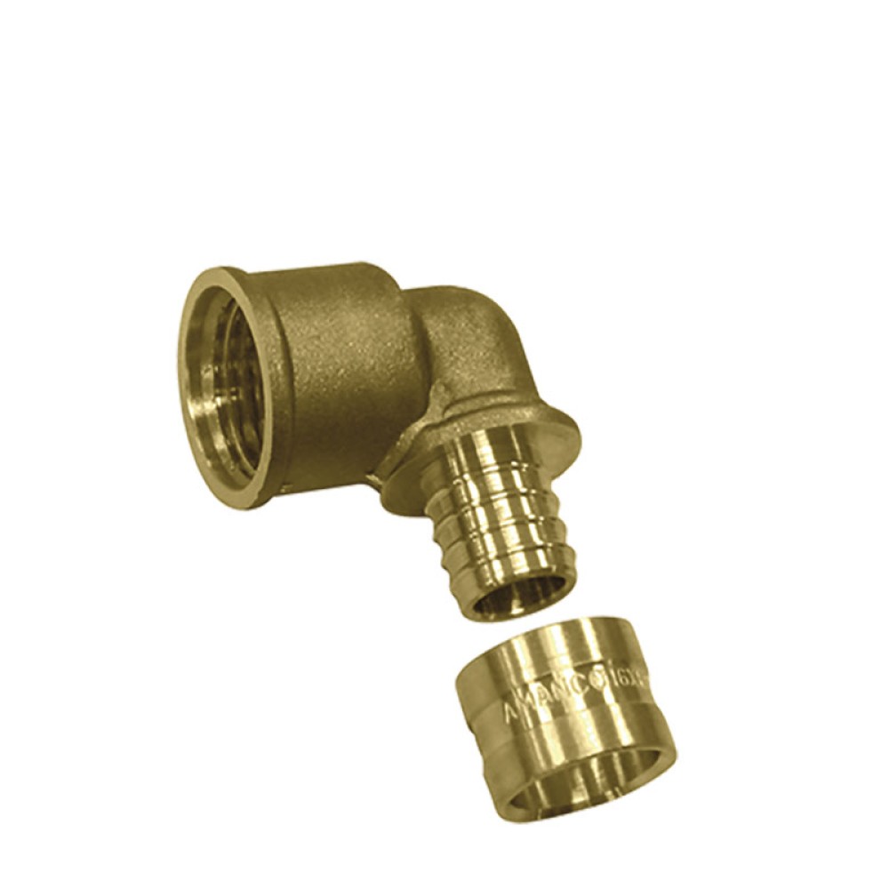 Joelho Transição Fêmea Terminal Dn 20 X 3/4 Água Quente PEX 97475 - Amanco