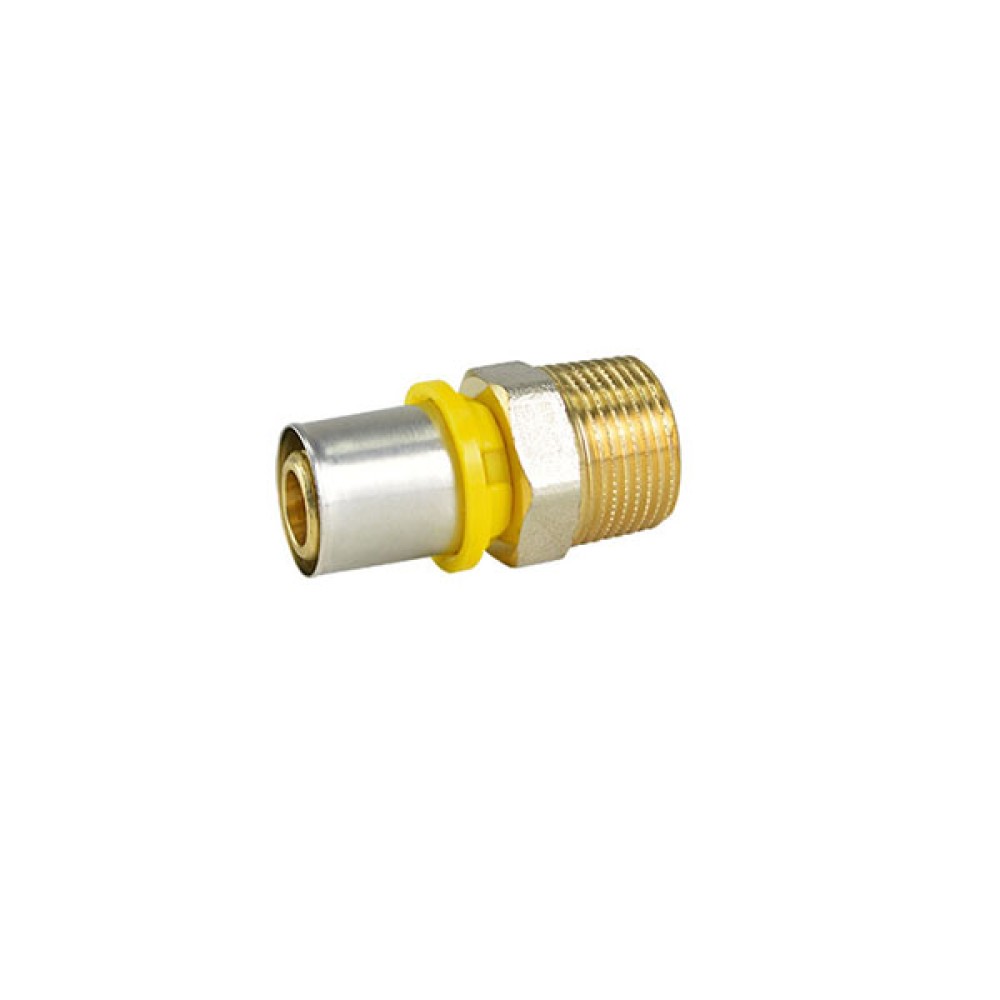 Conector Transição M Dn 20 X 1/2 Gás 97612 - Amanco