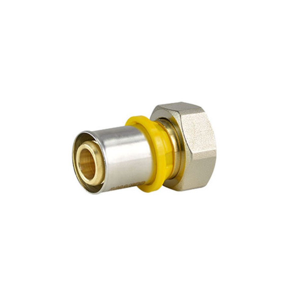 Conector Transição F Móvel Dn 20 X 3/4 Gás 98586 - Amanco